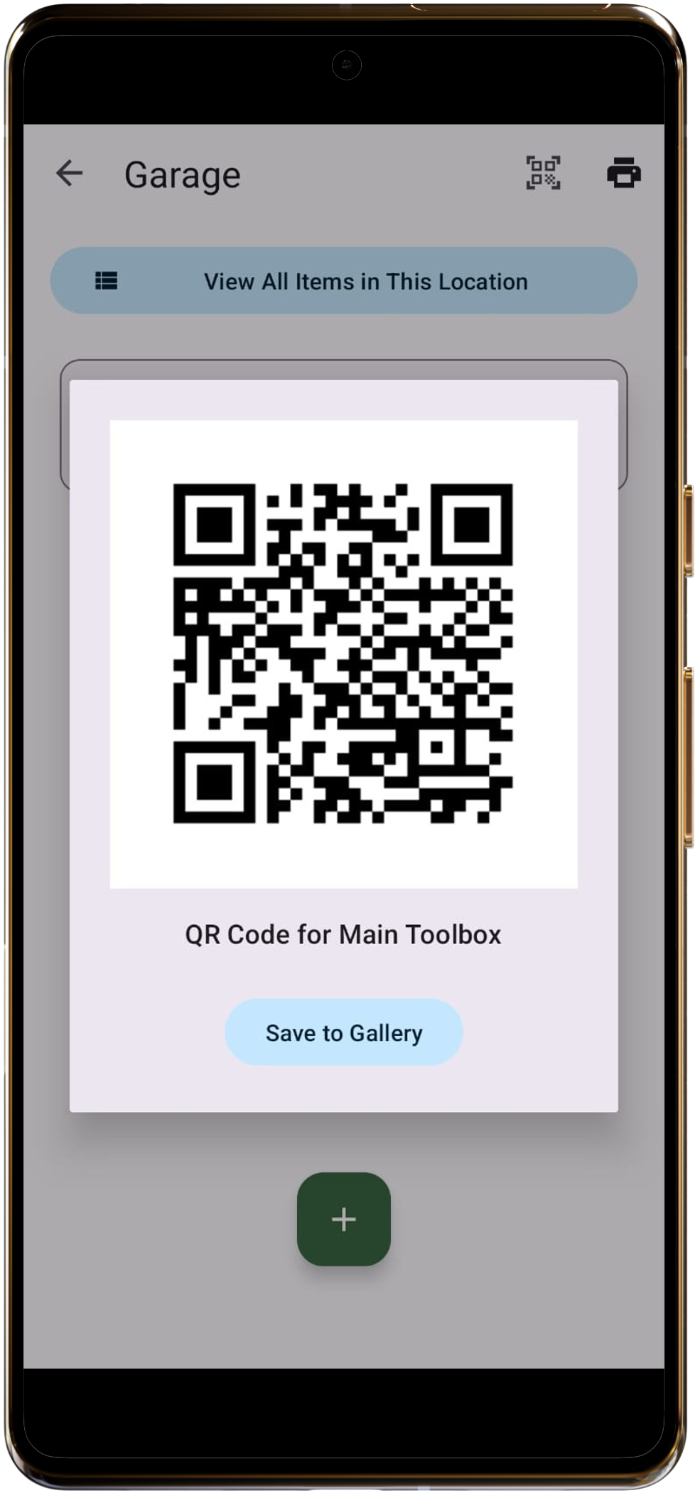 App screenshot of the pro reports screen
